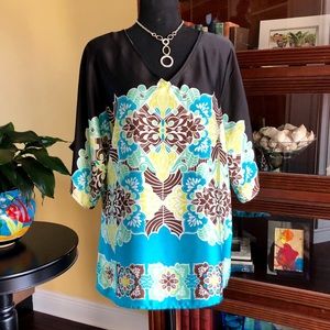 Lavender + Honey kimono style top - Medium